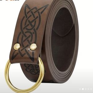 🌺 Brown - Viking Style Unisex Belt